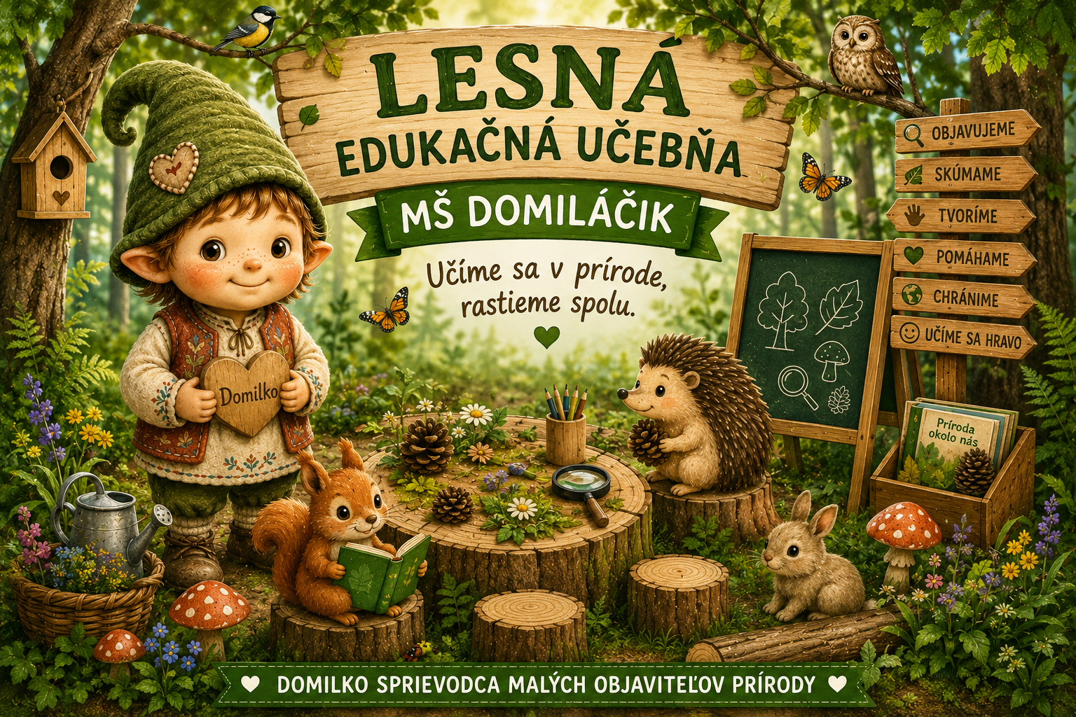Lesná edukačná učebňa